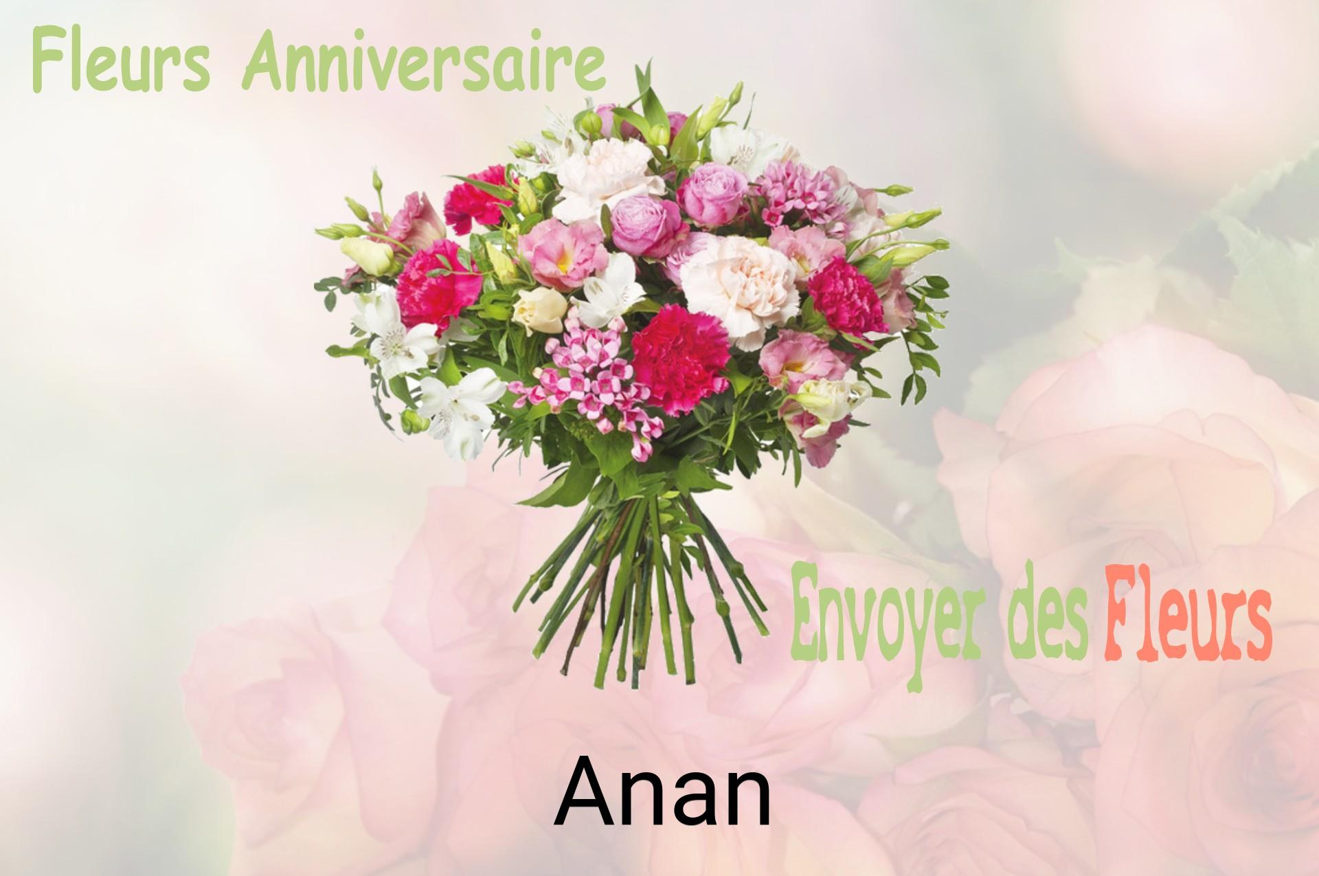 Bouquet de fleurs d’anniversaire livré à Anan